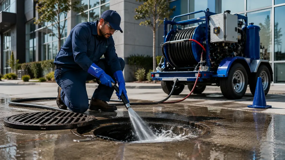 Commercial Hydro Jet Drain Cleaning in Pinon Hills