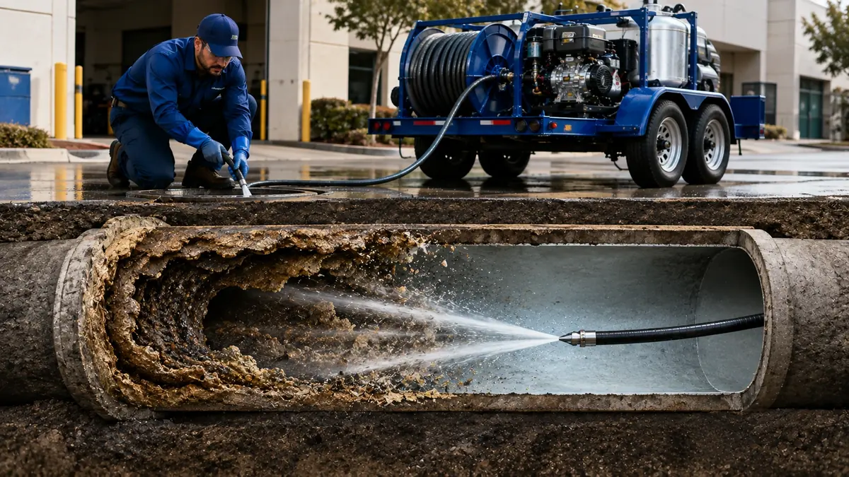 Sewer Pipe Descaling in Pinon Hills